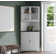 Abdusalam 70.9''H Accent Cabinet, Corner Cabinet with Open Shelf