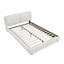 Lits Cloud Comfort, cadre rembourré moderne Queen Boucle pour la maison