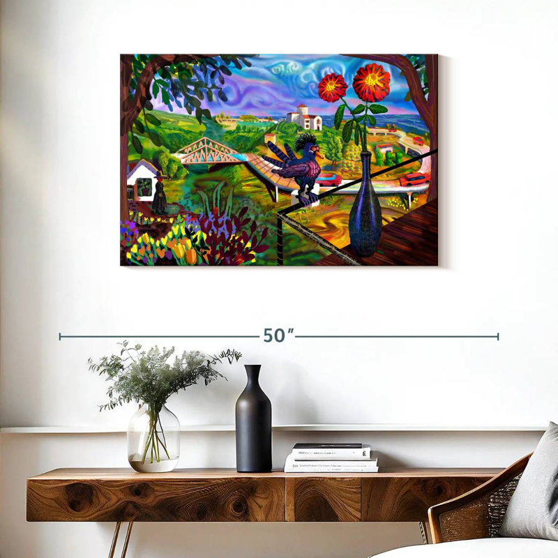 Gillard Zipolite, 24" H x 36" W