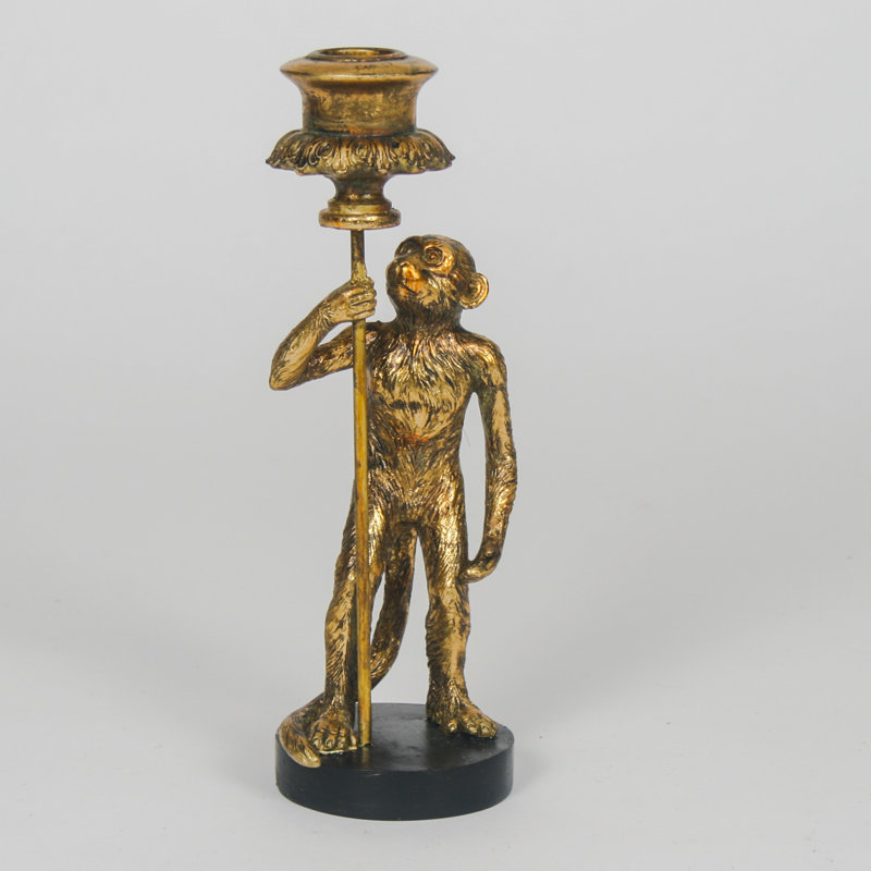 Resin Tabletop Candlestick