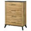 Commode de chambre à coucher 4 tiroirs Georgina