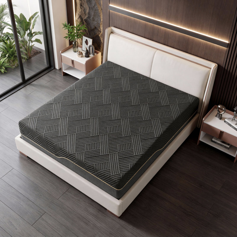 Firm Memory Foam Mattress With Cooling Cover, Bed In A Box, Certipur-Us Certified, Breathable And Supportive, Queen