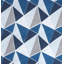 Voss Cotton Blend Geometric Shapes Duvet Cover with Pillowcases-845919692