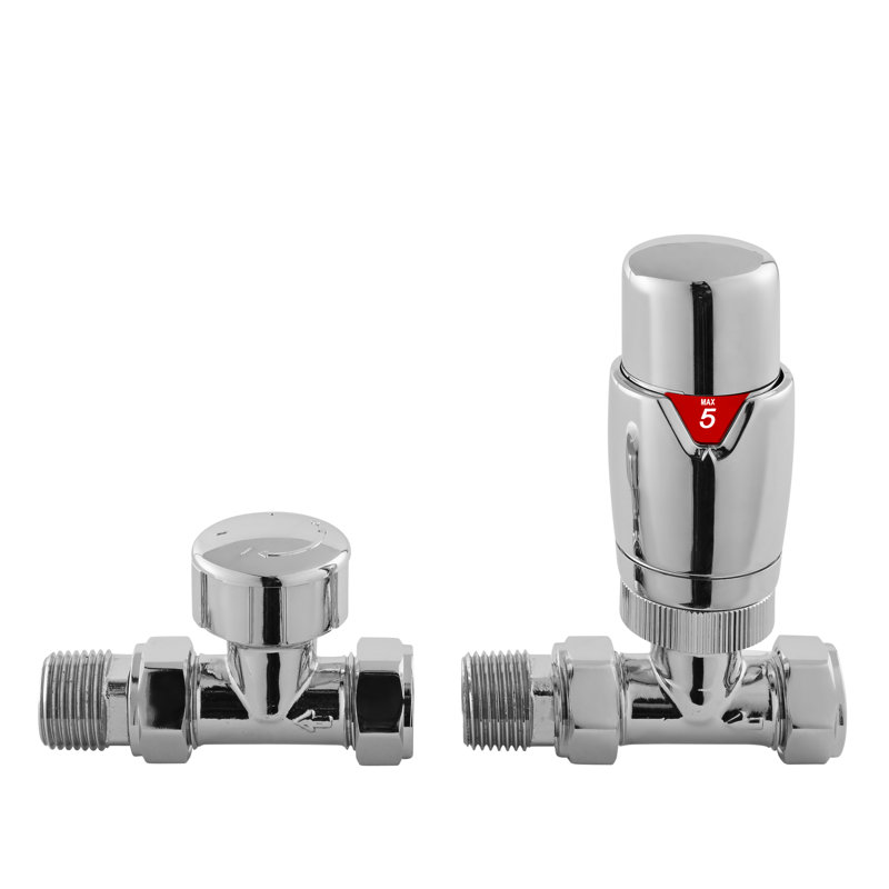 Luxury Straight Vertical Radiator Valve