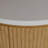Luna Reeded 72" Double Bathroom Vanity With White Quartz Countertop-121423148