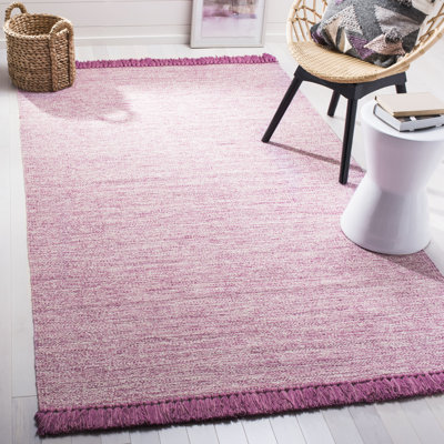Waloo Hand Woven Cotton Chevron Rug