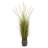 72'' Faux Grass in Metal Planter