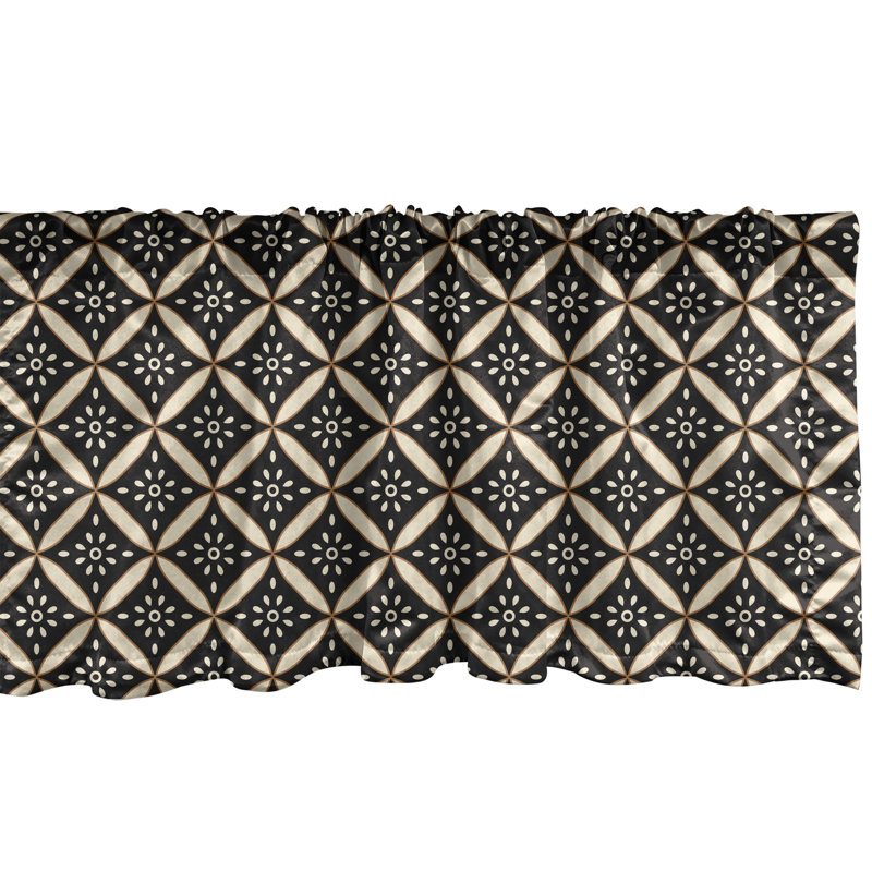 Ensemble de 2 cantonnières Ambesonne Boho, L 54 po x L 12 po