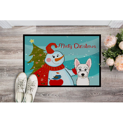 Scarlotta Non-Slip Christmas Outdoor Doormat