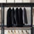 E0 Graded Walk-In Closet With 2X Thicker Powder Coated Metal Deep Storage Compartments