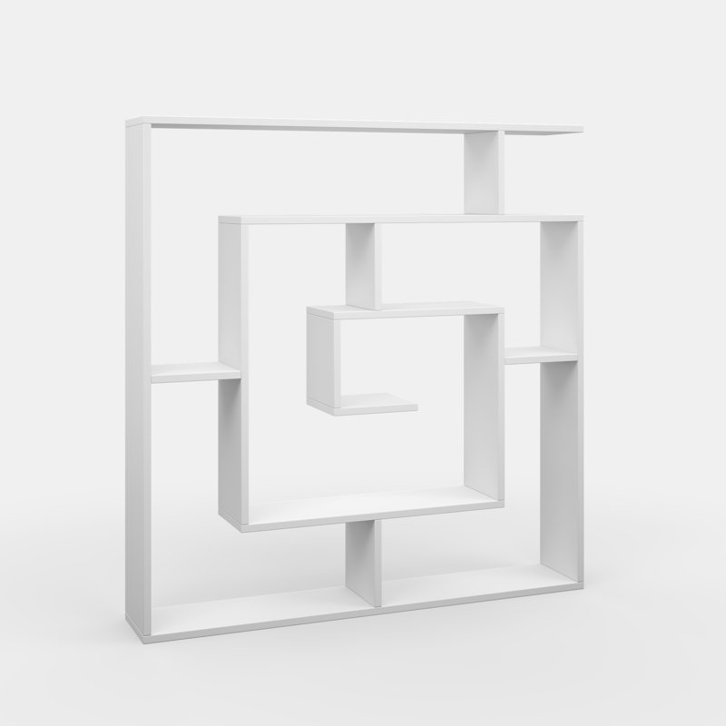 Abston Geometric Bookcase