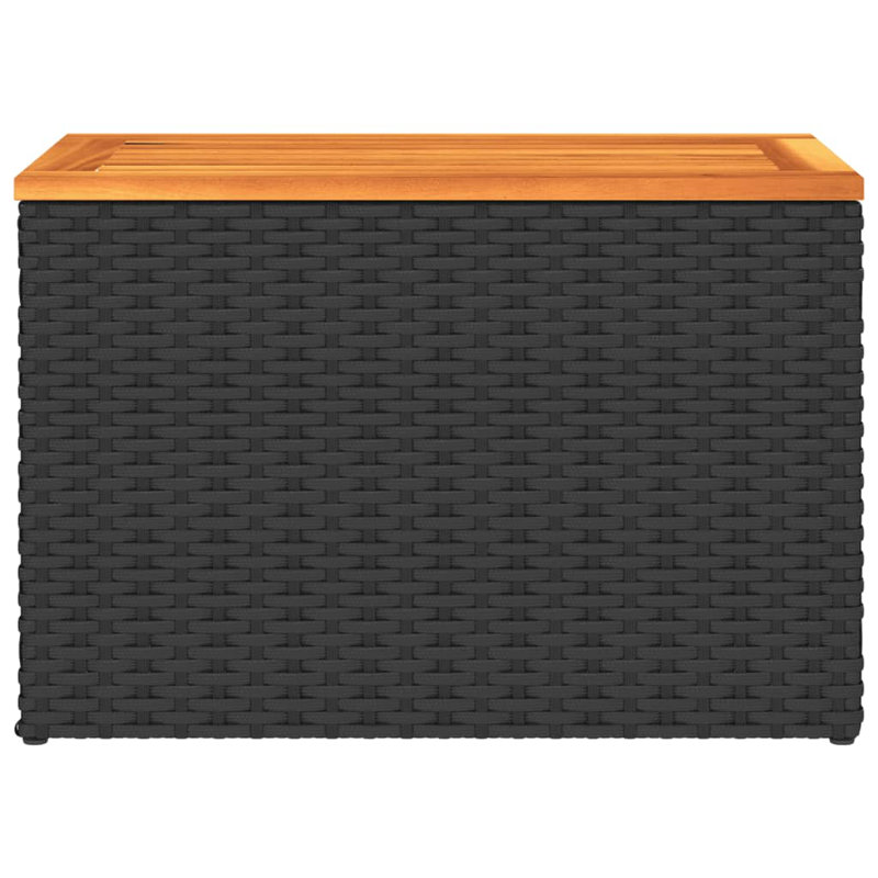  Garden Side Table Black And Brown, Black