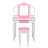 Hannakaisa Solid Wood Kids Vanity Set with Mirror-1437023260