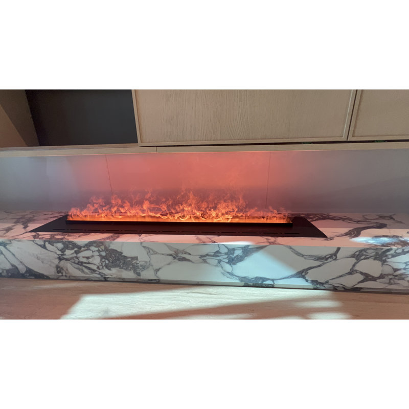Cassette de foyer à vapeur d'eau Mercury 3D avec application de foyer intelligent, couleur multi-flamme, vitesse de flamme réglable et télécommande (Modèle: VEW50)