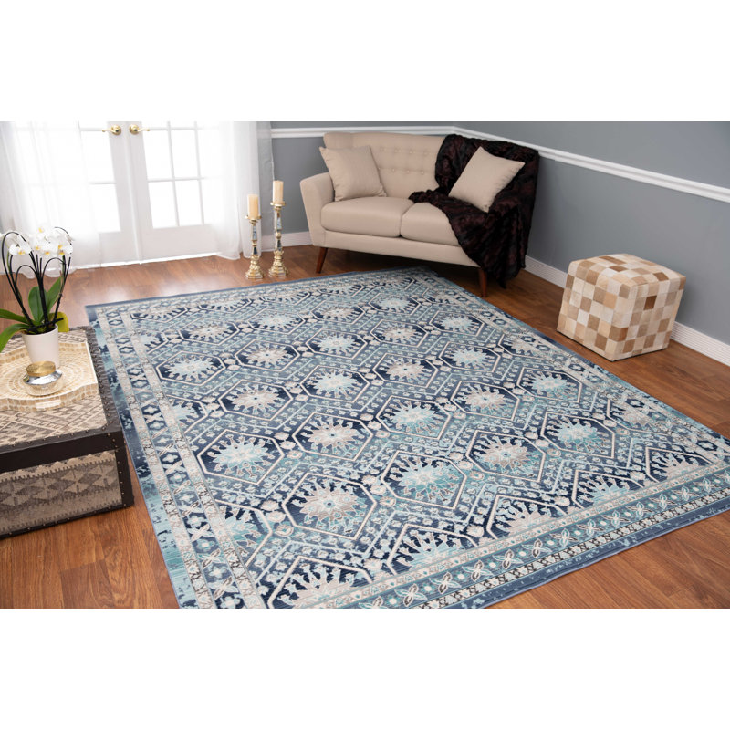 Morvant Southwestern Indoor Rug, Rectangle 5'3" x 7'10"
