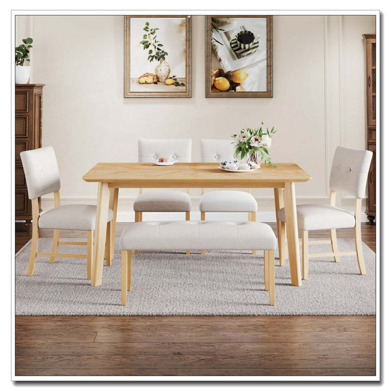 6 Piece Dining Room Table Set
