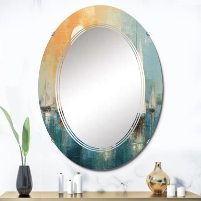 Miroir bateau abstrait