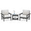 Reata HDPE 2-Person Conversation Set With Double-Tier Side Table and Cusions-98502852-98502853