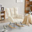 Chaise berçante rembourrée Jillan-81773942