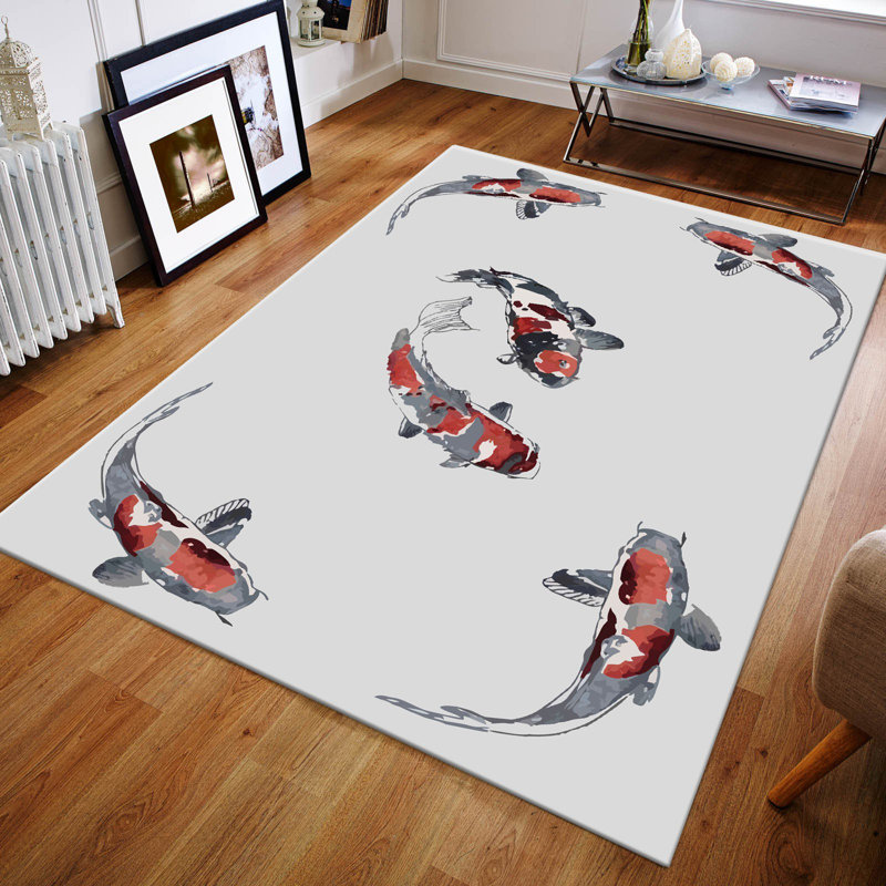 Tapis blanc / gris / orange en jute tissé à la machine Alora, Tapis de couloir 2 pi 7 po x 9 pi 10 po