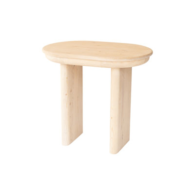 Karlidh Solid Wood End Table