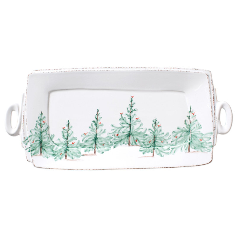 Lastra Holiday Stoneware Platter