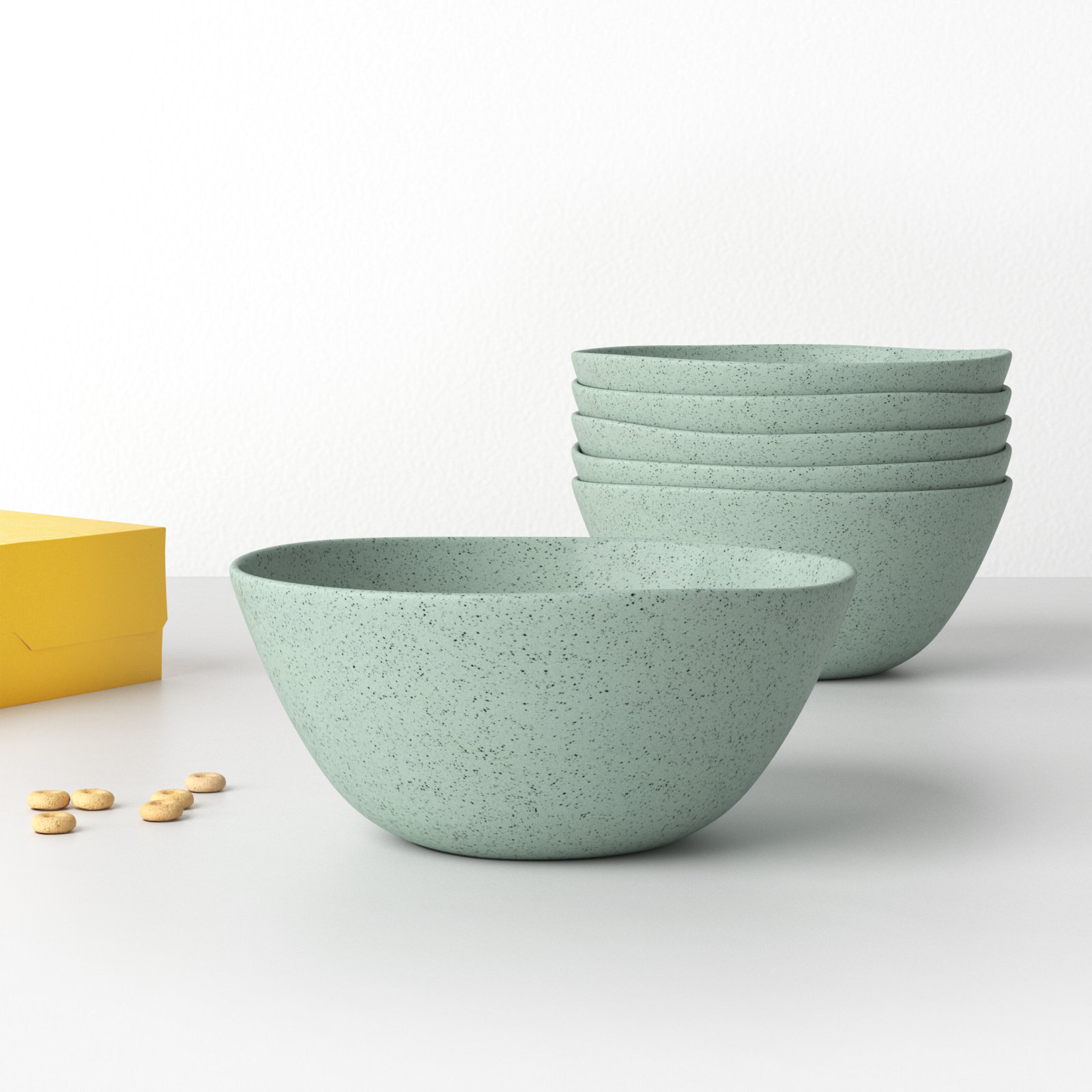 Rosetta 19 oz. Cereal Bowl, Turquoise