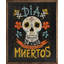Dia De Los Muertos, crâne noir-803886847