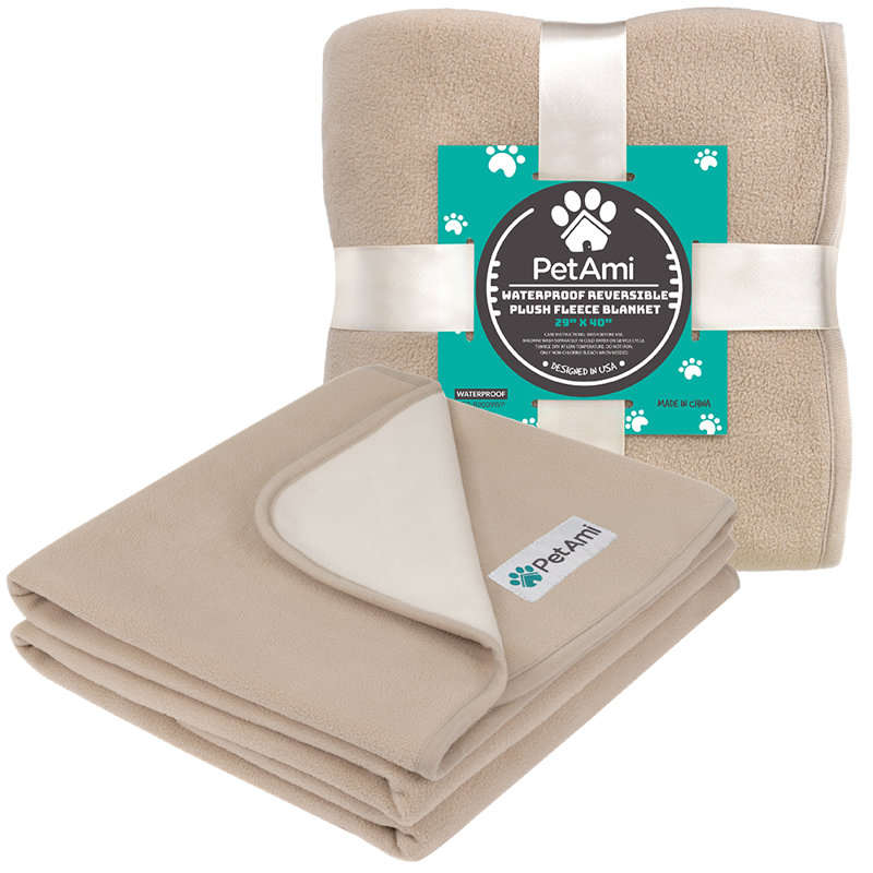 PetAmi Fleece Polyester Pet Blanket
