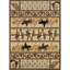 Tapis beige Tribe 7 pi 10 po x 10 pi 3 po Tribes