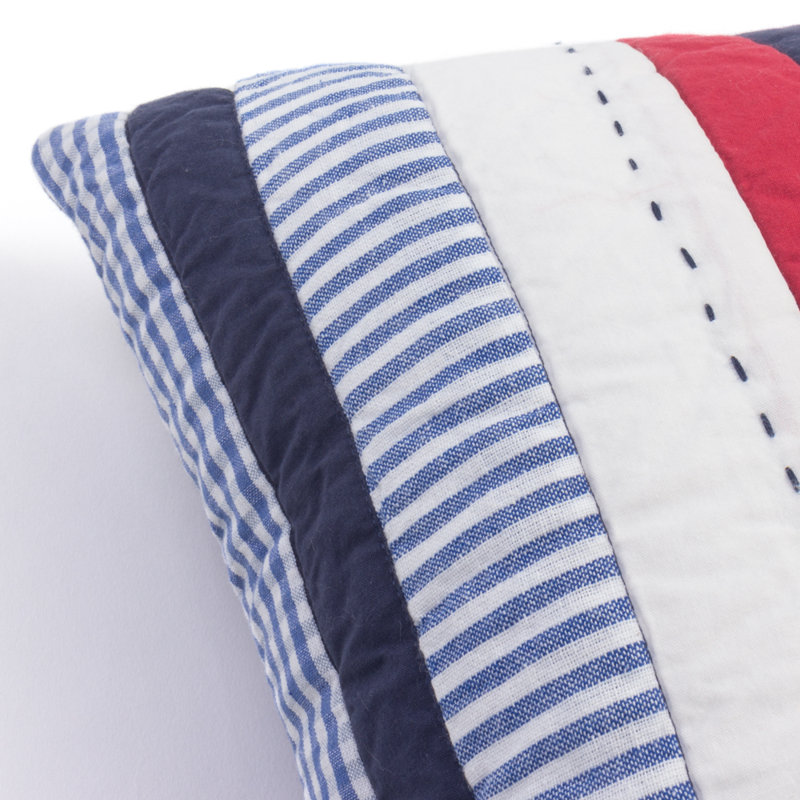 Bohannon Cotton Striped Sham - Standard, Standard
