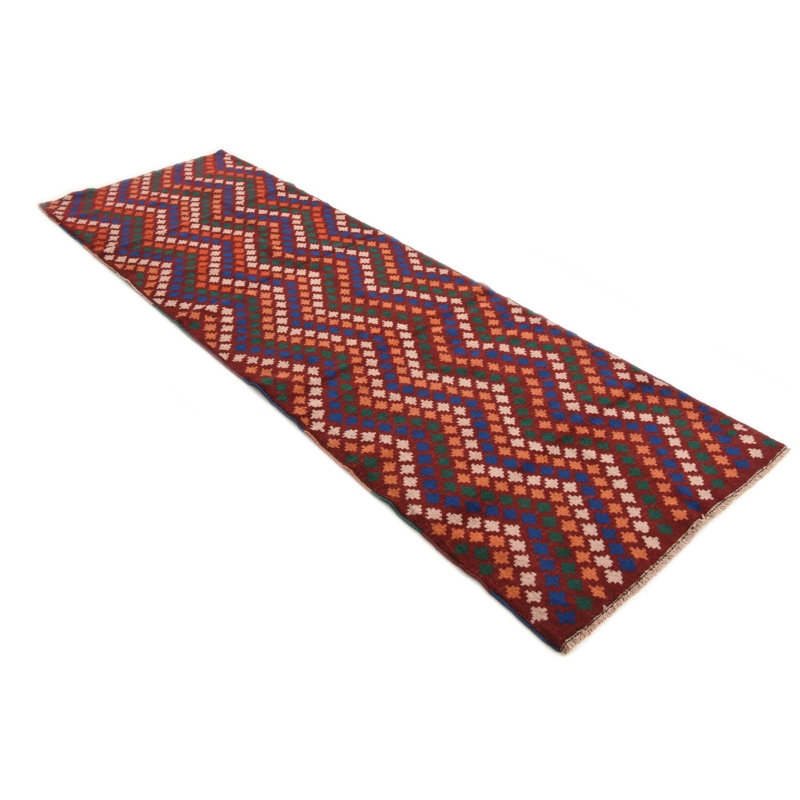 9 Ft Runner Peter Red Rug