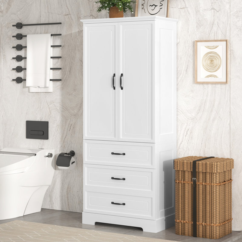 Tall Bathroom Storage Cabinet