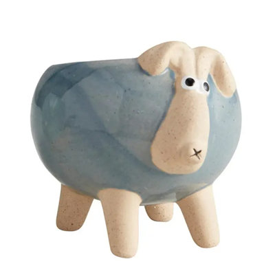 Mini Ceramic Succulent Planter -Dog