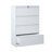 Lateral File Cabinet 4 Drawer, White Filing Cabinet With Lock, Lockable File Cabinet For Home Office, Locking Metal File Cabinet For Legal/Letter/A4/F4 Size-1035285192