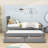 Twin Storage Platform Bed-905173189