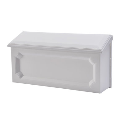 Windsor Plastic Wall Mounted Mailbox