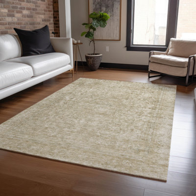 Tapis intérieur / extérieur brun clair Felissae