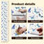 Rouleau de papier peint adhésif autocollant amovible Composition Blue Butterflies-790142470-790142475
