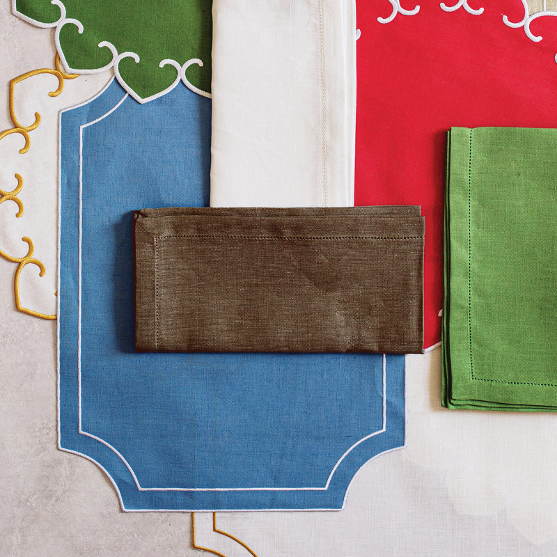 Tessuti Chocolate Brown Napkins