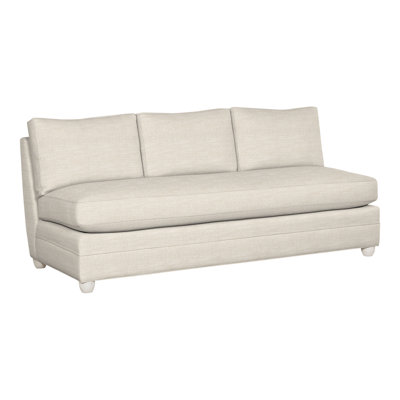 American Bungalow 80.5"Fairgrove Armless Bench Seat Sofa