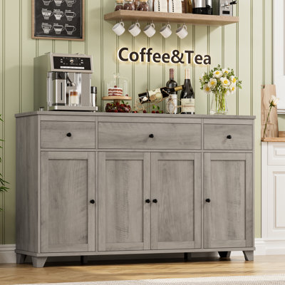 Tanyeli 55.1" W Manufactured Wood Sideboard