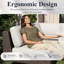  8-piece L-shaped Modular Outdoor Sectional Sofa Set, Wicker Rattan Patio Conversation Set With 6-inch Thick Cushions-1263075245