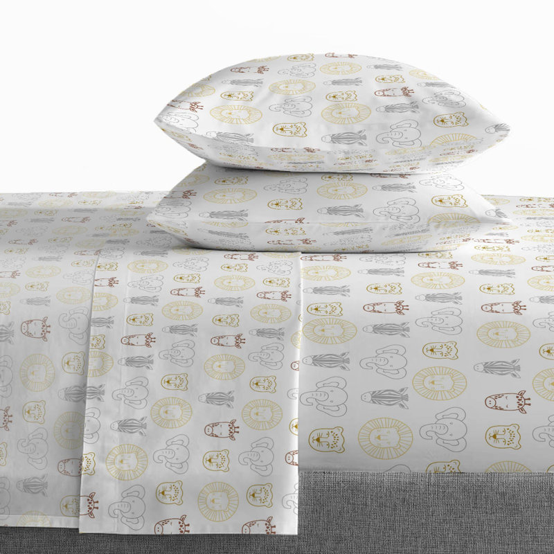 Ensemble de lit 100% coton samedi, Lit double
