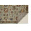 Carrington Hand Knotted Wool Oriental Area Rug in Gray-3508027