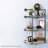 Meriweather Metal 3-Tier Shelf Brackets