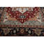 Tapis oriental en laine noué à la main de 8 pi 10 po x 12 pi Heriz
