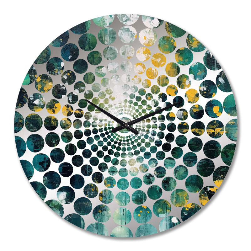 Royden - Horloge murale abstraite en marbre, Très grand