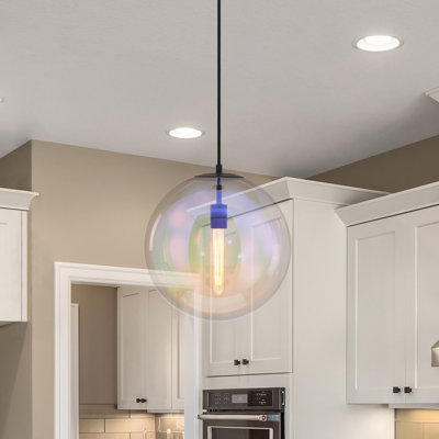 Luminaire suspendu 1 lumière Ricura