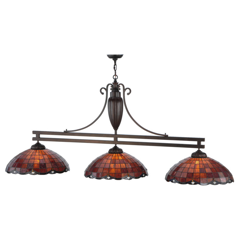 Meyda Tiffany & Stained Glass 3 - Light Pendant